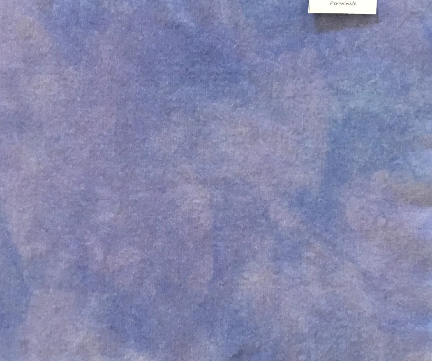 PERIWINKLE Hand Dyed HALF YARD Wool Fabric for Wool Applique and Rug Hooking