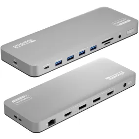 Plugable USB 3.0 and USB-C Docking Station with Displaylink Technology