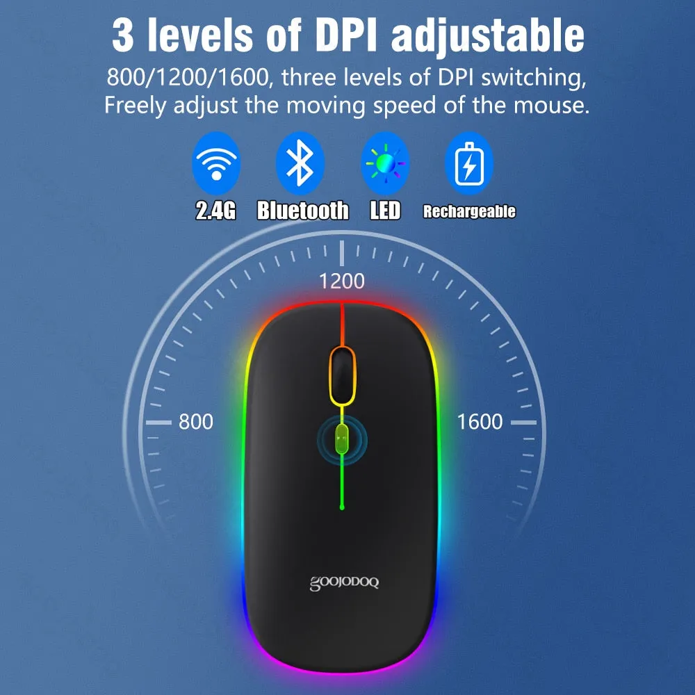 RGB Wireless Keyboard and Mouse