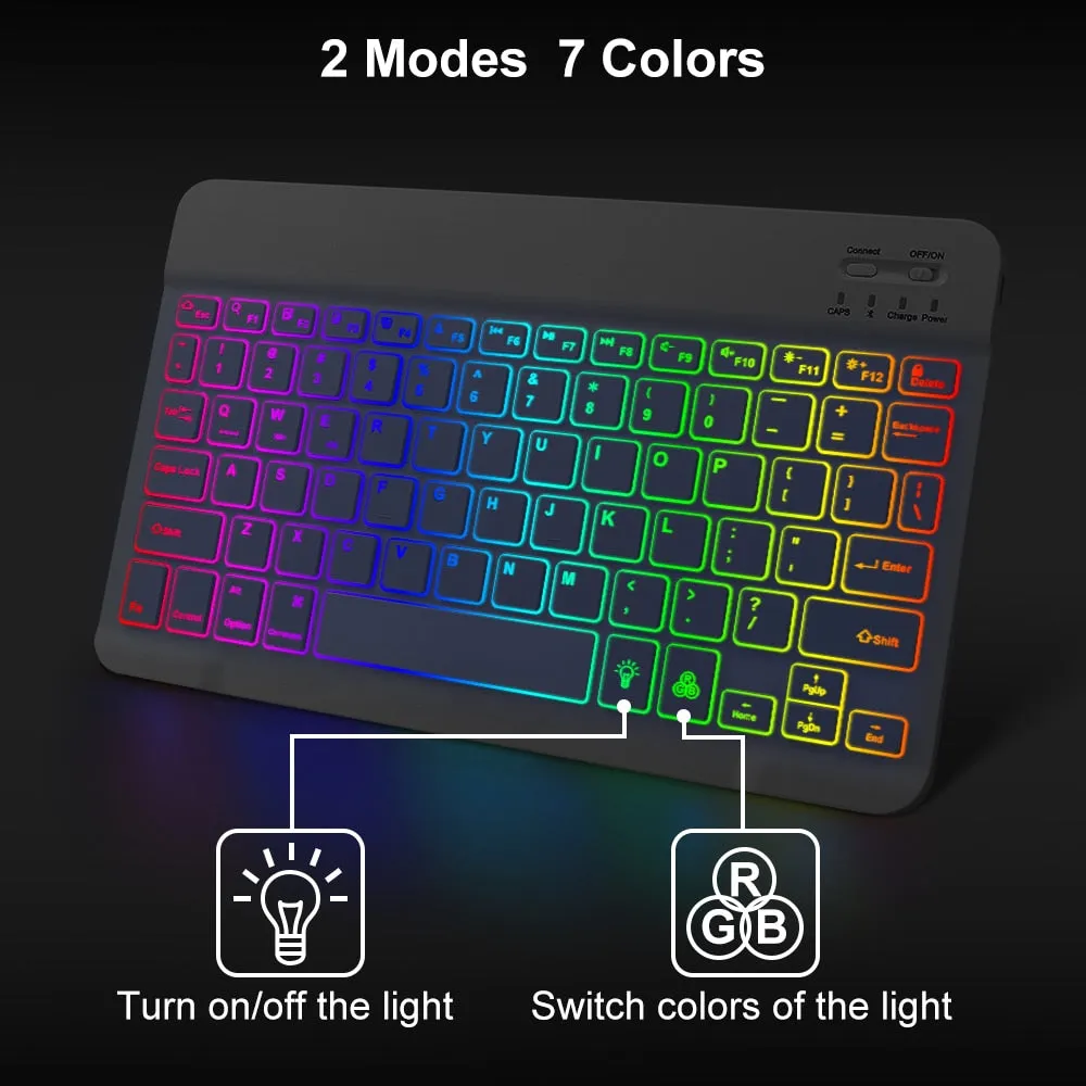 RGB Wireless Keyboard and Mouse
