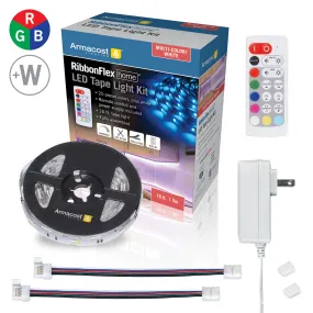 RibbonFlex Home 24V RGB W Multicolor LED Strip Light Kit