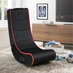 Rocco Foldable Gaming Chair - Black Red