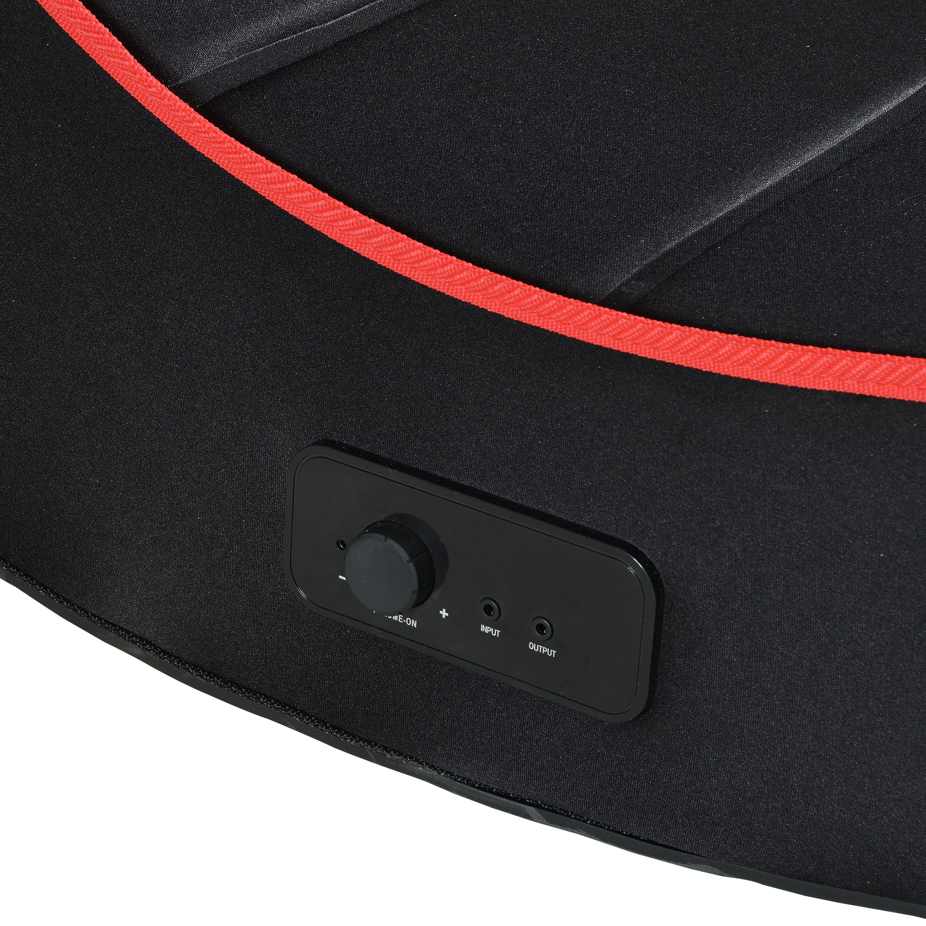 Rocco Foldable Gaming Chair - Black Red