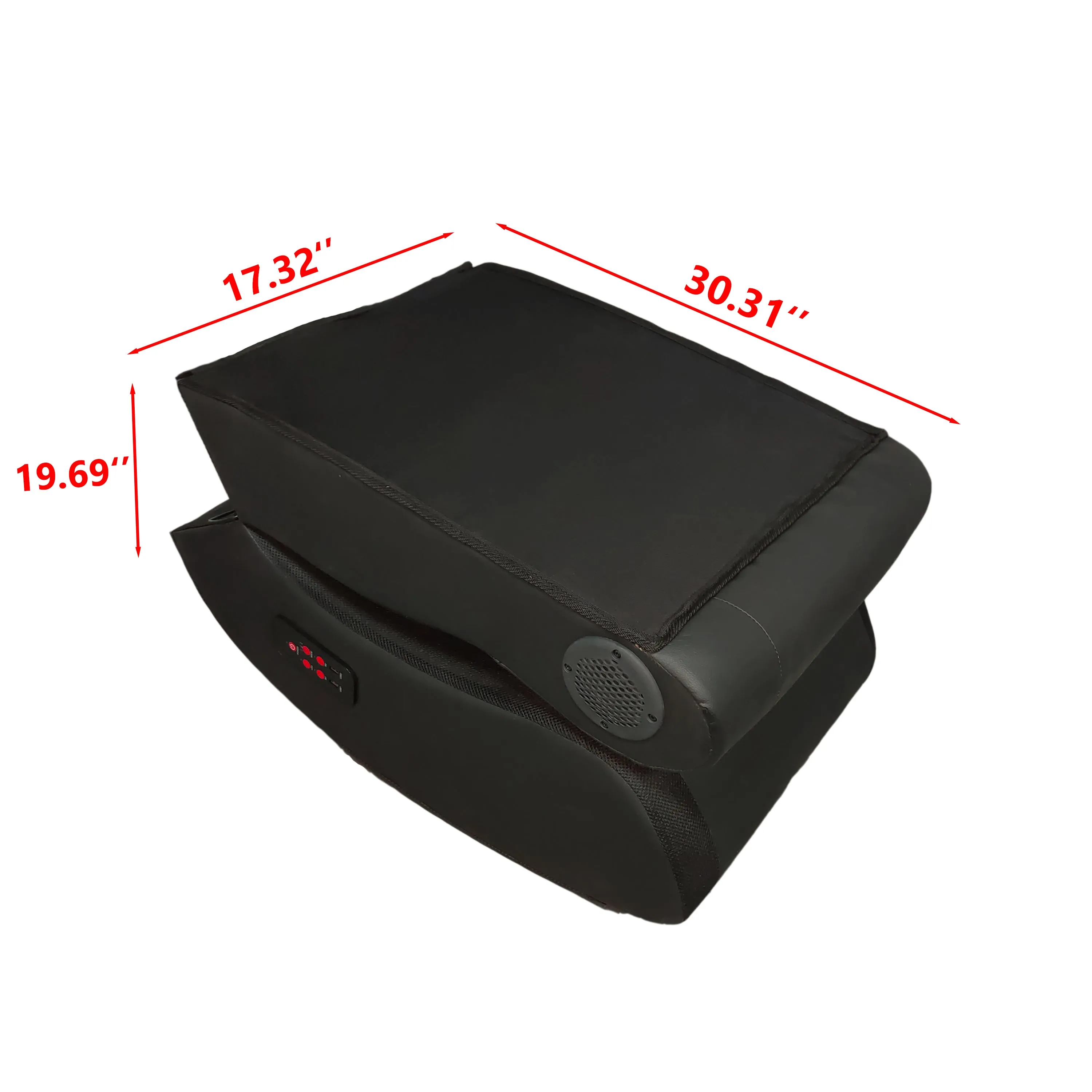 Rocco Foldable Gaming Chair - Black