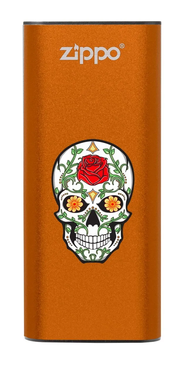 Rose Sugar Skull: HeatBank<sup>®</sup> 3 Rechargeable Hand Warmer