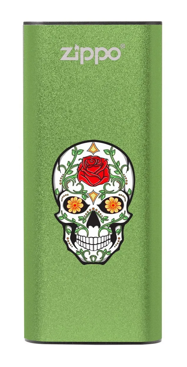 Rose Sugar Skull: HeatBank<sup>®</sup> 3 Rechargeable Hand Warmer