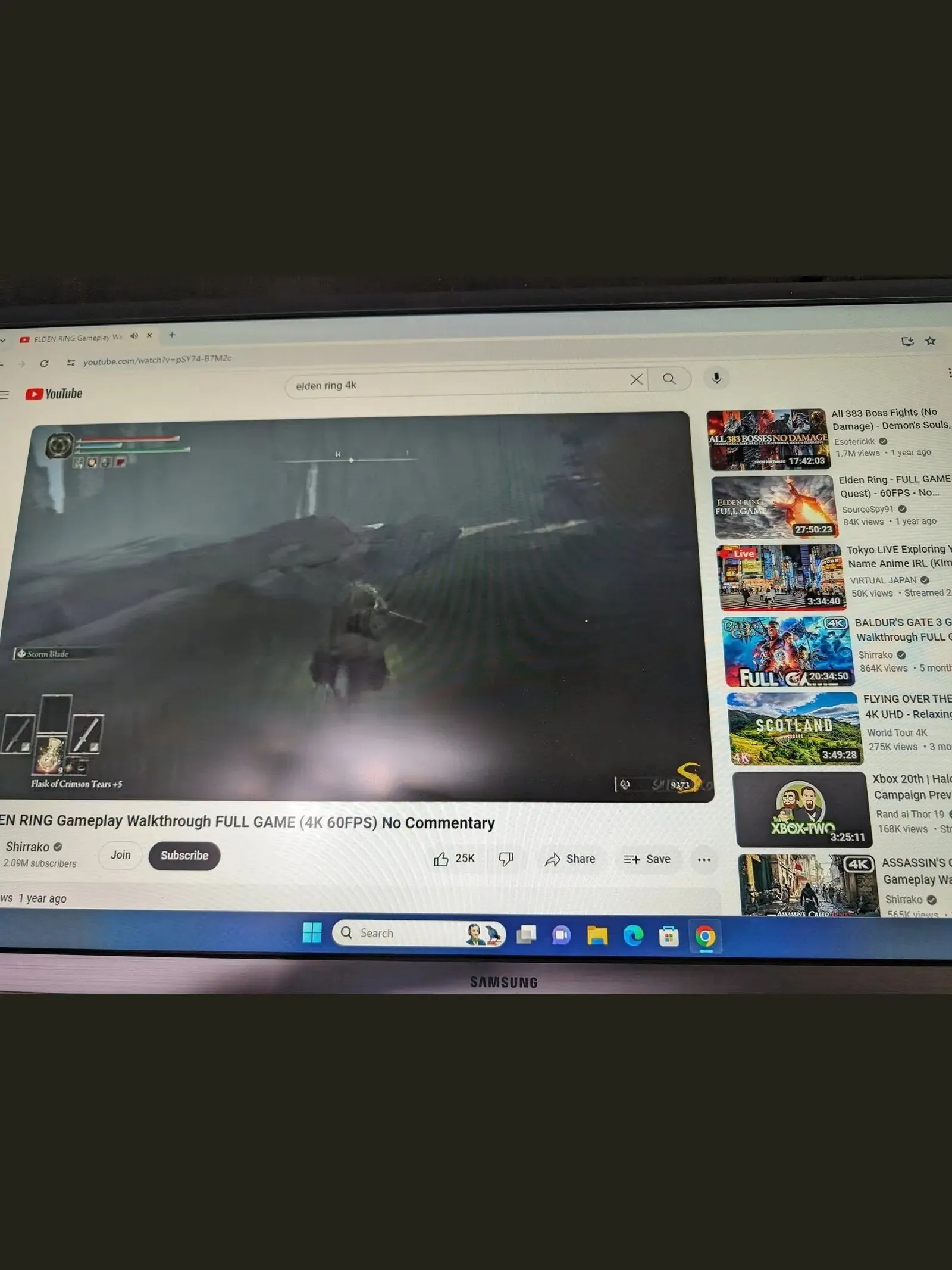 SAMSUNG 34-Inch SJ55W Ultrawide Gaming Monitor 75Hz Refresh, WQHD Computer Monitor, 3440 x 1440p Resolution, 4ms Response, FreeSync, Split Screen, HDMI, Black
