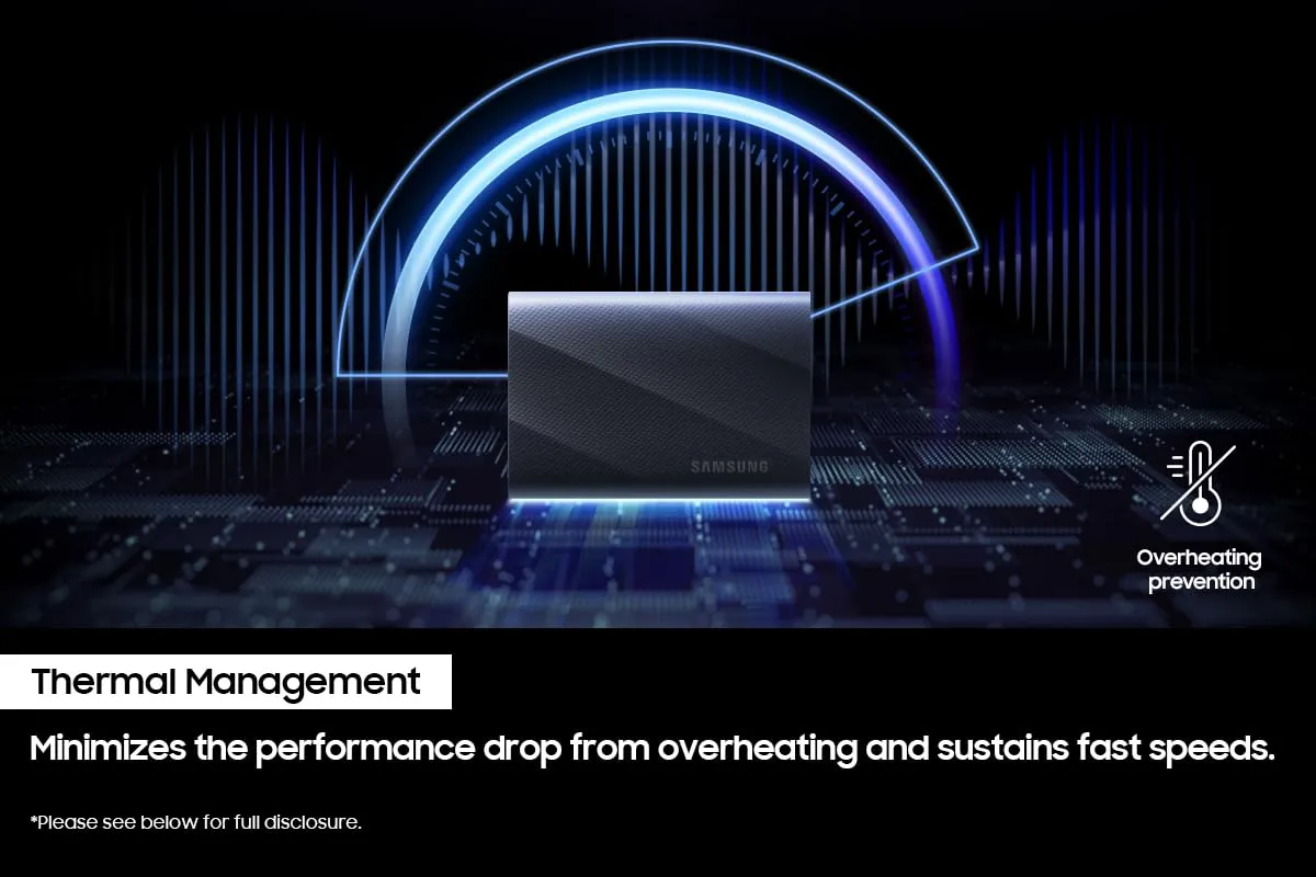 Samsung T9 1TB Portable External SSD