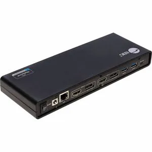 SIIG USB 3.1 Type-C Dual 4K Docking Station with Power Delivery 60W