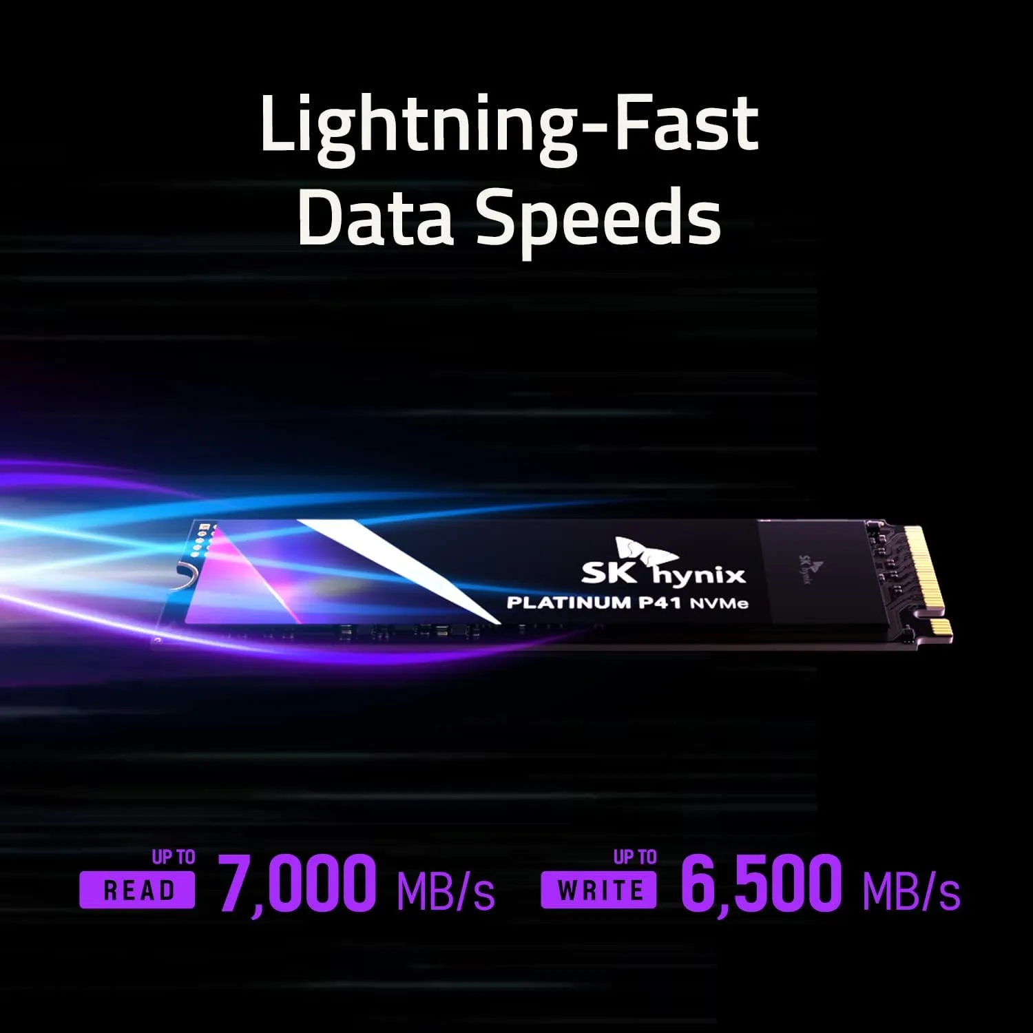 SK Hynix Platinum P41 1TB PCIe NVMe Gen4 M.2 2280 Internal SSD for PS5, Up to 7000MB/s, 176-Layer NAND Gaming Solid State Drive