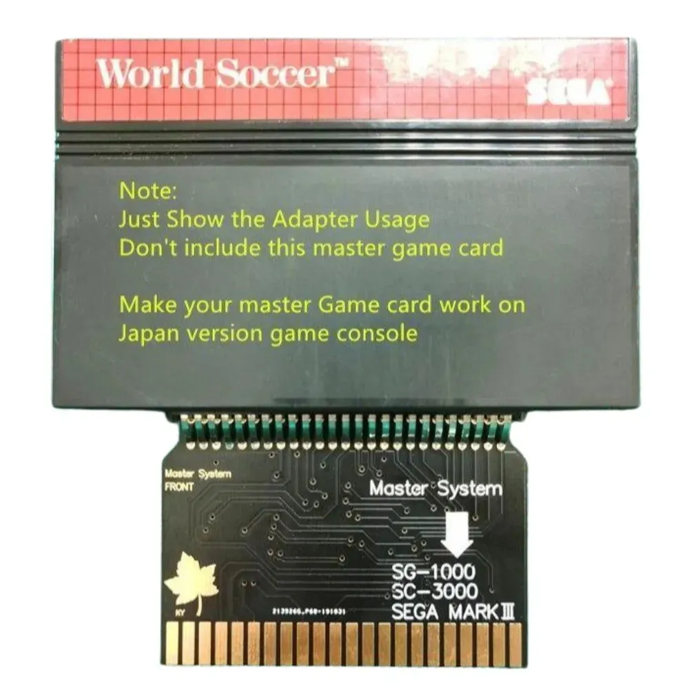 SMS-2-SG1000 Sega Master System to Sega MARK III (Japan) SG-1000 SC-3000 Adapter (SMS Adapter)