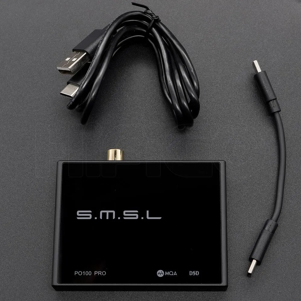 SMSL PO100PRO AK4493S DAC Chip Low-Jitter Output Modes Digital Decoder