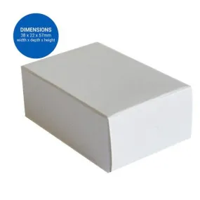 Tablet Carton Size 1 (D50) 57mm x 30mm x 20mm x 500