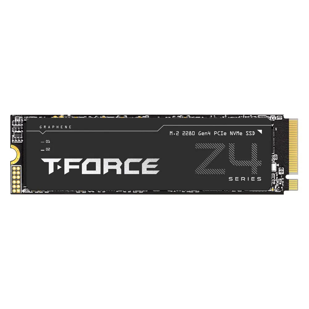 TEAMGROUP T-Force Z44A5 M.2 2280 NVMe PCIe Gen 4.0 Internal Gaming SSD With Patented Graphene Heatsink (512GB / 1TB)