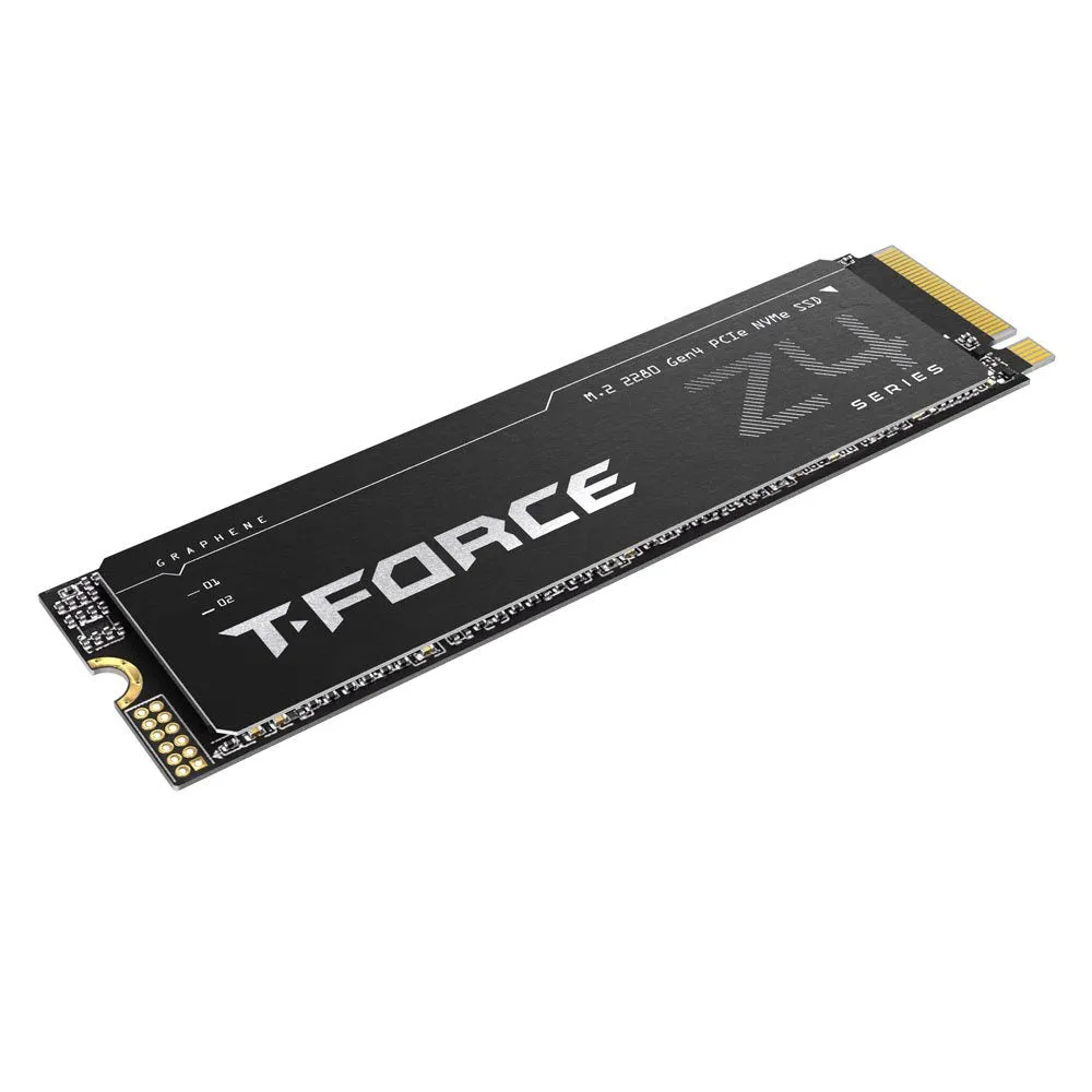 TEAMGROUP T-Force Z44A5 M.2 2280 NVMe PCIe Gen 4.0 Internal Gaming SSD With Patented Graphene Heatsink (512GB / 1TB)