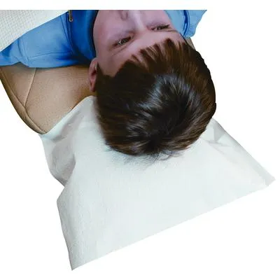 Ultimate Headrest Covers – Fabricel®, White, 500/Case