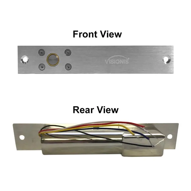 Visionis FPC-5552 One Door Access Control 1,700lbs Electric Drop Bolt Fail Safe Time Delay   Indoor Use Only Keypad/Reader Standalone With Mini Controller   Wiegand 26, No Software, EM Card   PIR Kit