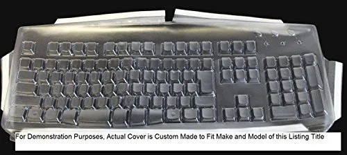 Viziflex Keyboard Cover for HP KUS0133, Keeps Out Dirt Dust Liquids and Contaminants - Keyboard not Included - Part#914G104