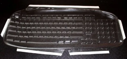 Viziflex's Biosafe Anti Microbial Keyboard cover fitting Logitech models EX100, Y-RBH94, MK250