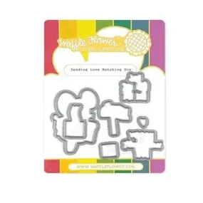 Waffle Flower Die - Sending Love*