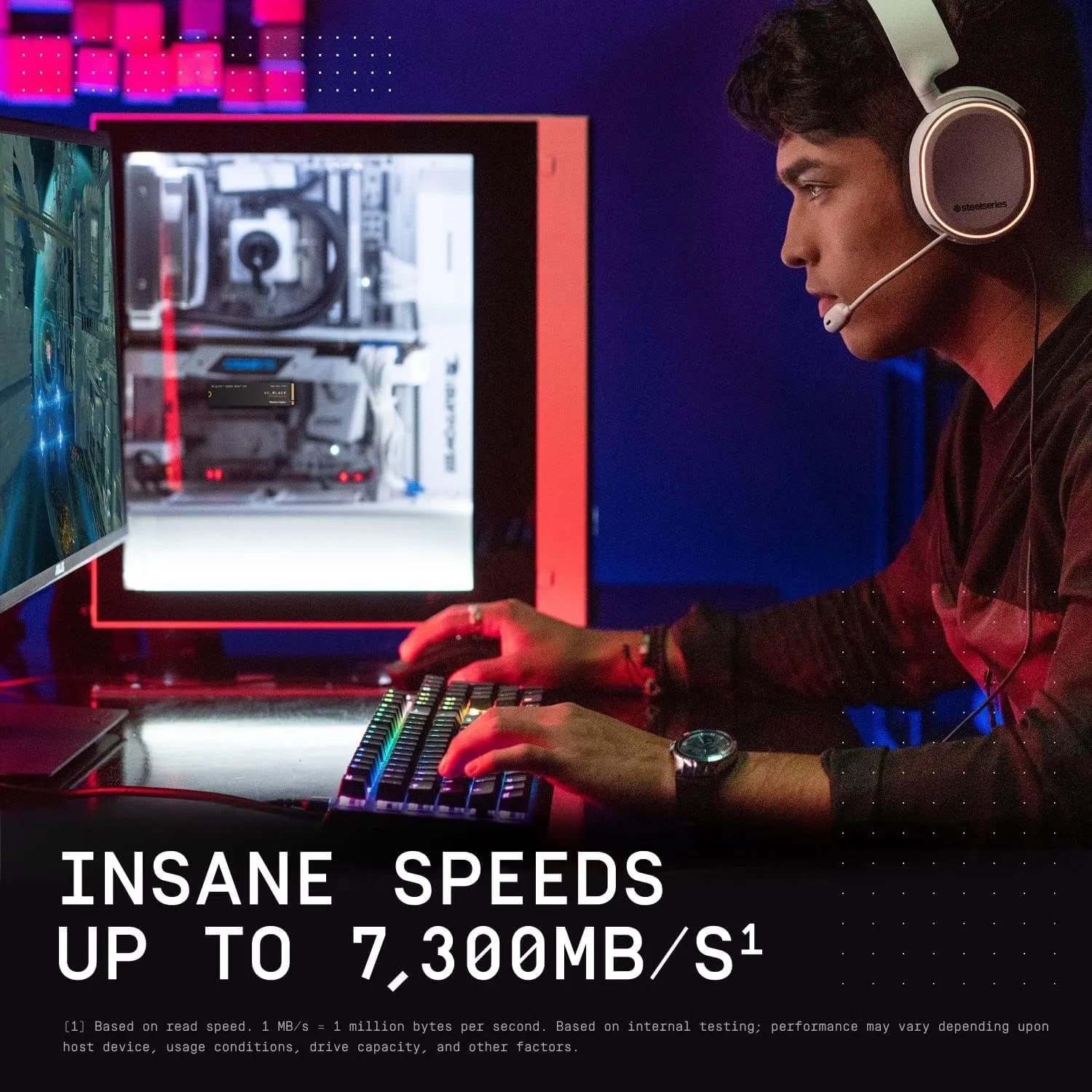 WD M.2 NVME SSD 1TB SN850x