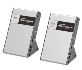 weJupit Zero Latency Wireless 4k HDMI Extender, Up to 30M (100ft) 4kx2k @30Hz HDCP 1.4 2.2 with CEC Function for Desktop Computer, Laptop, Gaming and Live TV (WJEXT15-4)