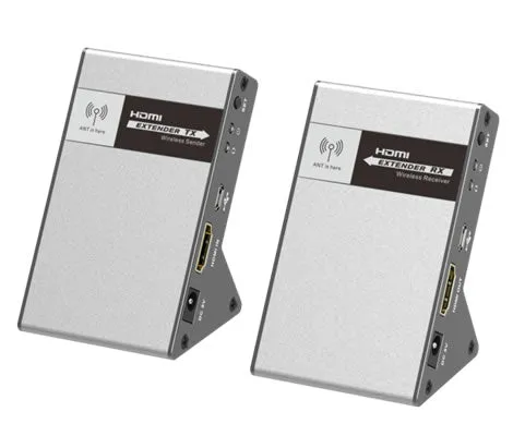 weJupit Zero Latency Wireless 4k HDMI Extender, Up to 30M (100ft) 4kx2k @30Hz HDCP 1.4 2.2 with CEC Function for Desktop Computer, Laptop, Gaming and Live TV (WJEXT15-4)