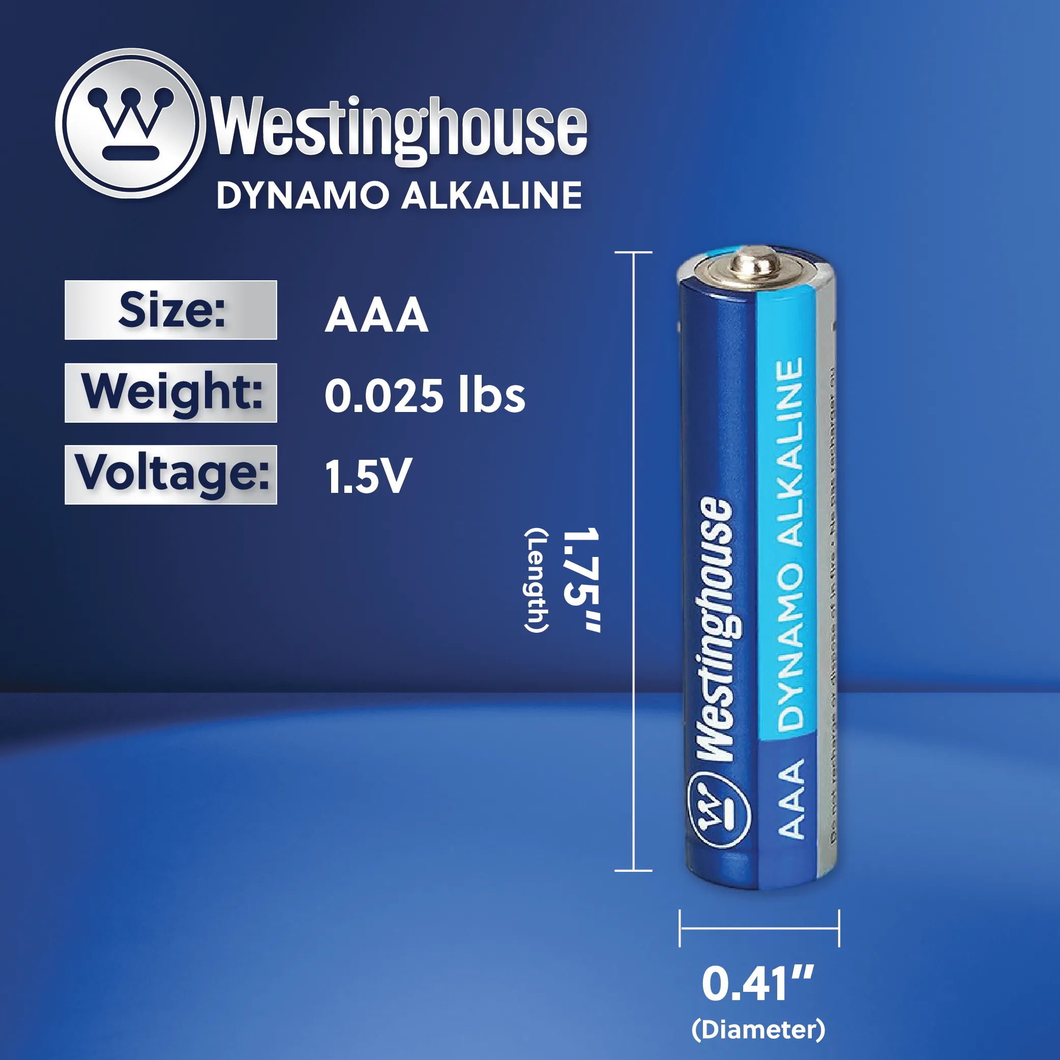 Westinghouse AAA Dynamo Alkaline 96 Pack Box