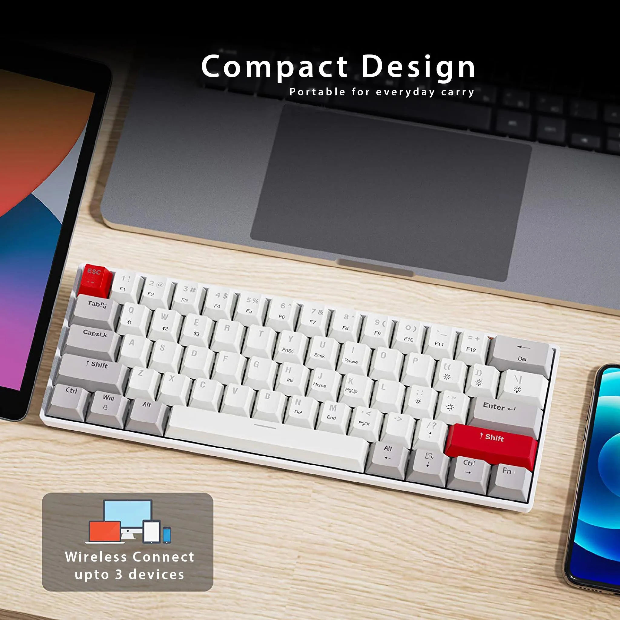Wireless Bluetooth Mechanical Keyboard