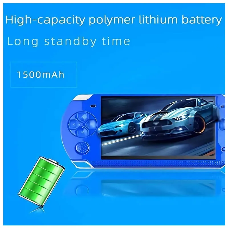 X6 Inch Screen Handheld Video Game Console Ad-244