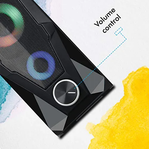 Zebronics Zeb-Warrior 2.0 Multimedia Speaker with Aux Connectivity,USB Powered and Volume Control